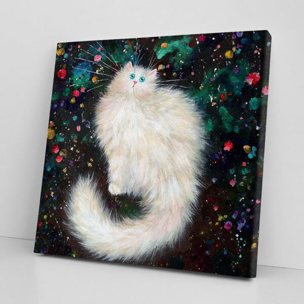 Cat Square Canvas – Twilight – Canvas Print – Cats Canvas Print – Canvas With Cats On It – Furlidays