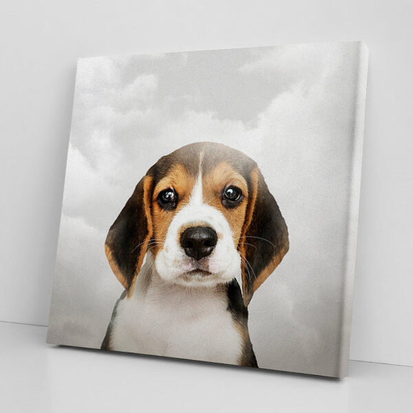 Dog Square Canvas – Sad Dog Canvas Pictures – Dog Wall Art Canvas – Canvas Prints – Dog Poster Printing – Furlidays