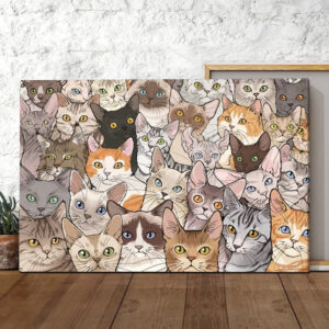 Cat Landscape Canvas – A Lot…