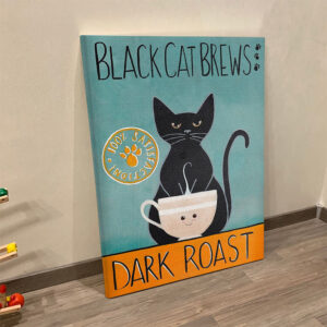 Portrait Canvas – Black Cat Brews…