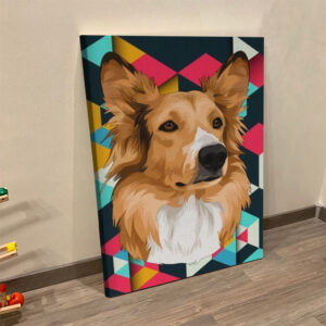 Portrait Canvas – Dog Canvas Wall…