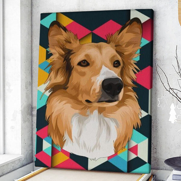 Portrait Canvas – Dog Canvas Wall Art – Dog Canvas Print – Painting Canvas – Canvas Print – Dog Canvas Painting – Furlidays
