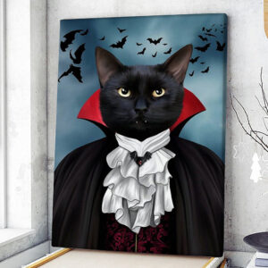 Portrait Canvas – Cat Vampire –…
