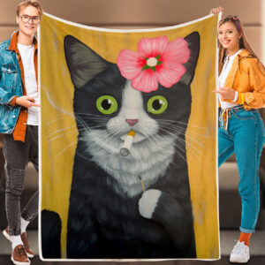 Blanket With Cats On It –…