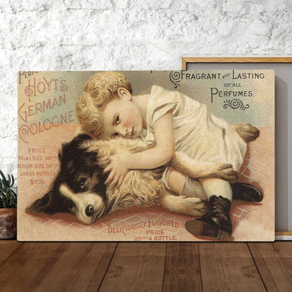 Dog Landscape Canvas – Canvas Print – Dog Wall Art Canvas – Dog Poster Printing – Dog Canvas Art – Furlidays