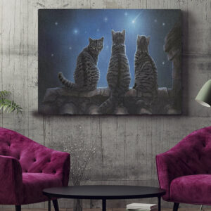 Cat Landscape Canvas – Wish Upon…
