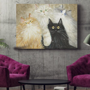 Cat Landscape Canvas – Canvas Print…