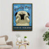 The Portly Pug Club – I’m Not Fat I’m Big Boned – Dog Pictures – Dog Canvas Poster – Dog Wall Art – Gifts For Dog Lovers – Furlidays