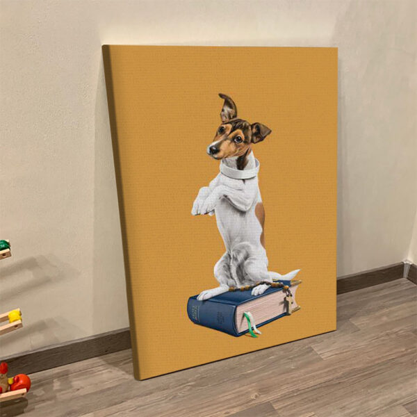 Portrait Canvas – Dog Canvas – Canvas Print – Dog Wall Art Canvas – Dog Poster Printing – Dog Canvas Print – Furlidays