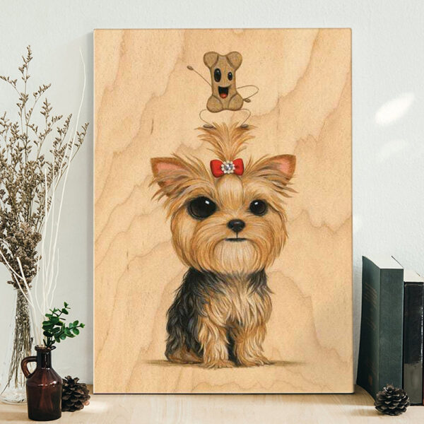 Portrait Canvas – Princess – Canvas Print – Dog Wall Art Canvas – Dog Canvas Print – Furlidays