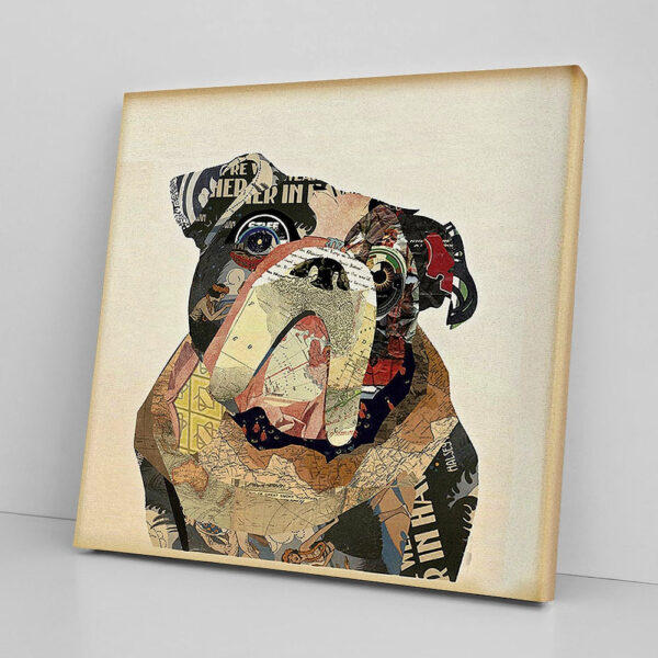 Dog Square Canvas – Dog Painting Posters – Dog Canvas Art – Dog Canvas Print – Dog Wall Art Canvas – Furlidays