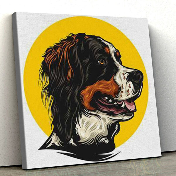 Dog Square Canvas – The Best Boy – Canvas Print – Dog Poster Printing – Dog Canvas Art – Furlidays