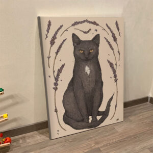 Cat Portrait Canvas – The Cat…
