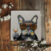 Dog Square Canvas – Cute Puppy Art – Dog Canvas Print – Dog Wall Art Canvas – Furlidays