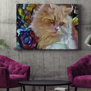 Cat Landscape Canvas – Pretty Kitty…