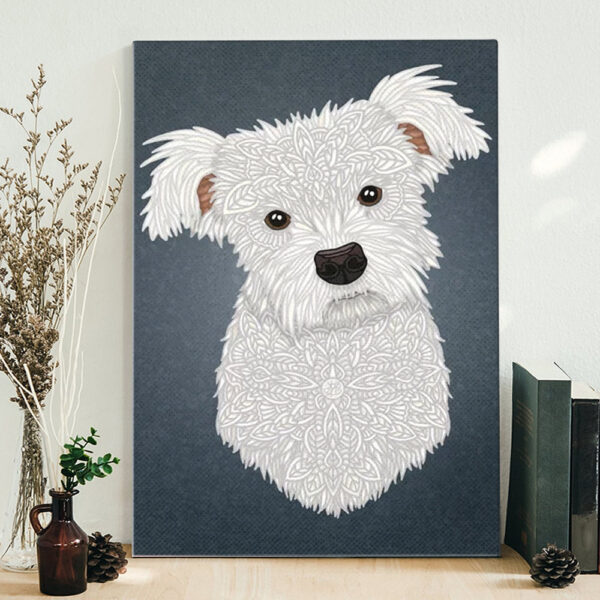 Dog Portrait Canvas – Ripley – Dog Canvas Print – Dog Poster – Dog Painting Posters – Dog Wall Art Canvas – Furlidays