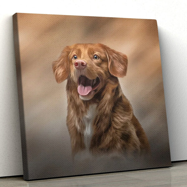 Dog Square Canvas – Labrador Retriever – Dog Wall Art Canvas – Dog Canvas Print – Dog Poster Printing – Furlidays