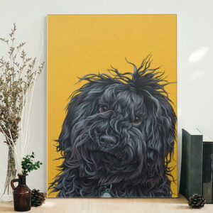Dog Portrait Canvas – Sweet Puli…