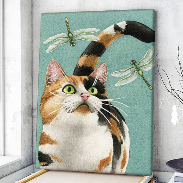 Cat Portrait Canvas – Catch Me If You Can – Canvas Print – Cat Wall Art Canvas – Canvas With Cats On It – Cats Canvas Print – Furlidays