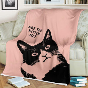 Cats Blanket – Are You Kitten…