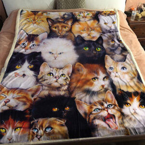 Cat Blanket – Cat Throw Blanket…