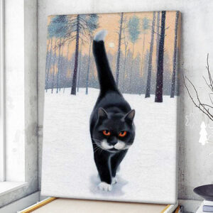 Cat Portrait Canvas – A Walk…