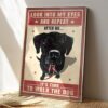 Labrador Dog – Look Into My Eyes And Repeat – Dog Pictures – Dog Canvas Poster – Dog Wall Art – Gifts For Dog Lovers – Furlidays