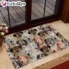A Bunch Of Aidies Doormat – Xmas Welcome Mats – Dog Memorial Gift