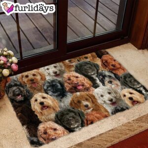 A Bunch Of Cockapoos Doormat Funny Doormat Gift For Dog Lovers 1