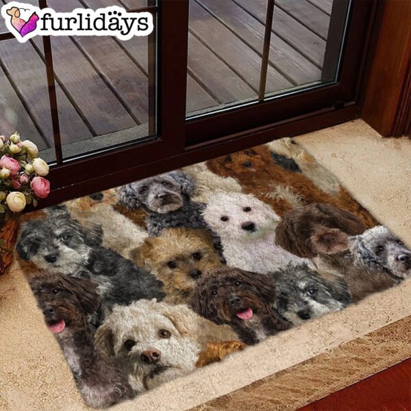 A Bunch Of Schnoodles Doormat – Funny Doormat – Gift For Dog Lovers