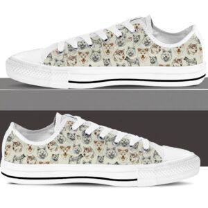 Akita Low Top Shoes Sneaker For Dog Walking Lowtop Casual Shoes Gift For Adults 3