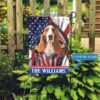 Alabama Basset Hound Personalized Garden Flag…