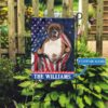 Alaska Boxer Dog Personalized Garden Flag – Garden Dog Flag – Personalized Dog Garden Flags