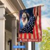 Alaskan Malamute Personalized House Flag – Garden Dog Flag – Personalized Dog Garden Flags