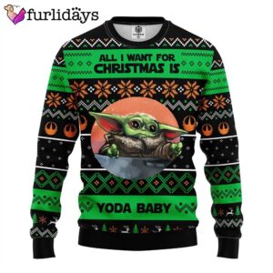 All Want Baby Yoda Noel Ugly…