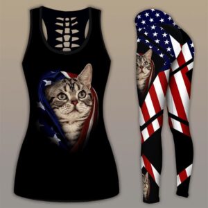 Amerian Shorthair Cat All Over Printed…