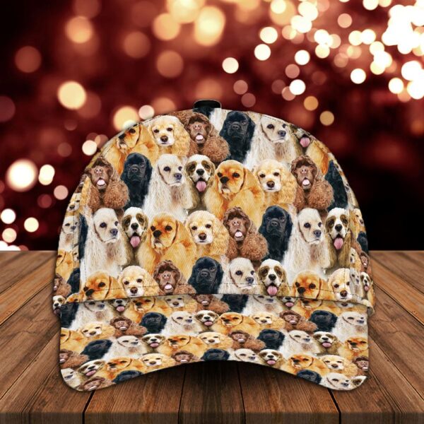 American Cocker Spaniel Cap – Hats For Walking With Pets – Dog Hats Gifts For Friends