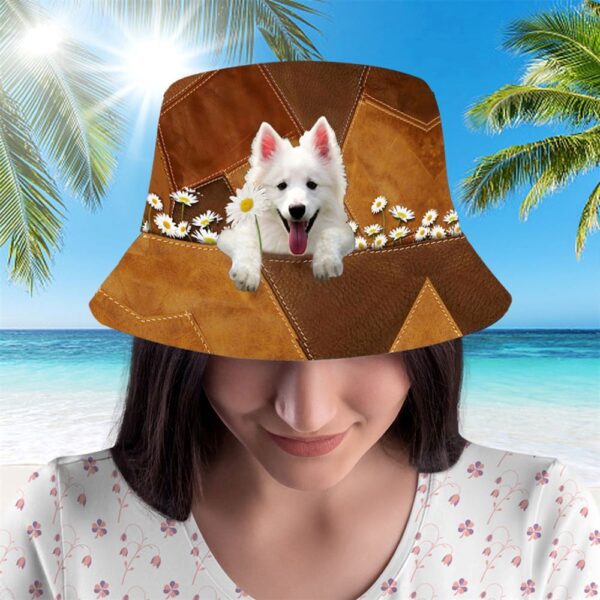 American Eskimo Bucket Hat – Hats To Walk With Your Beloved Dog – A Gift For Dog Lovers