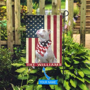 American Pit Bull Terrier Personalized Garden…