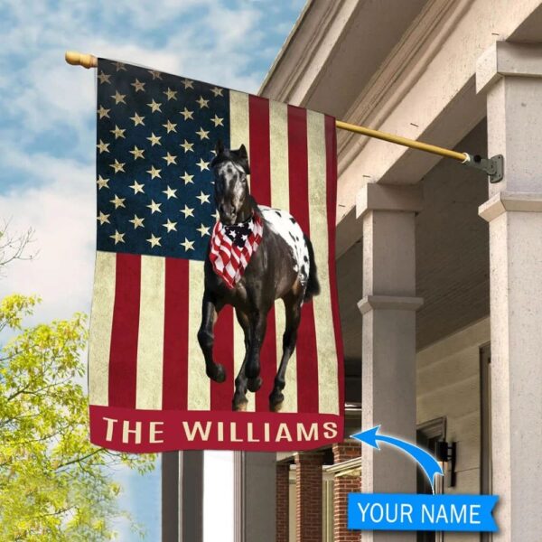 Appaloosa Horse Personalized Flag – Garden Flags Outdoor – Outdoor Decoration