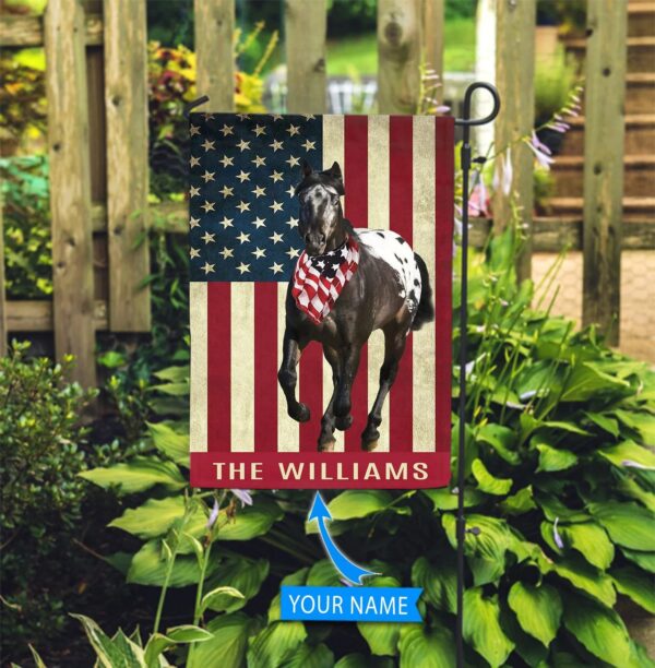 Appaloosa Horse Personalized Flag – Garden Flags Outdoor – Outdoor Decoration