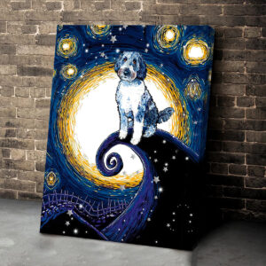 Aussiedoodle Poster & Canvas – Dog…