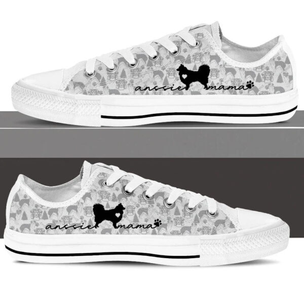 Australia Shepherd Low Top Shoes – Sneaker For Dog Walking – Christmas Holiday Gift For Dog Lovers