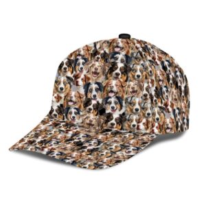 Australian Shepherd Cap Hats For Walking With Pets Dog Hats Gifts For Relatives 3 kwahrt