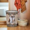 Australian Shepherd In Mandala Pattern Laundry Basket – Dog Laundry Basket – Mother Gift – Gift For Dog Lovers