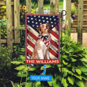 Australian Shepherd Personalized Dog Garden Flag Garden Dog Flag Dog Flag For House 3