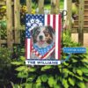 Australian Shepherd Personalized Garden Flag – Garden Dog Flag – Custom Dog Garden Flags