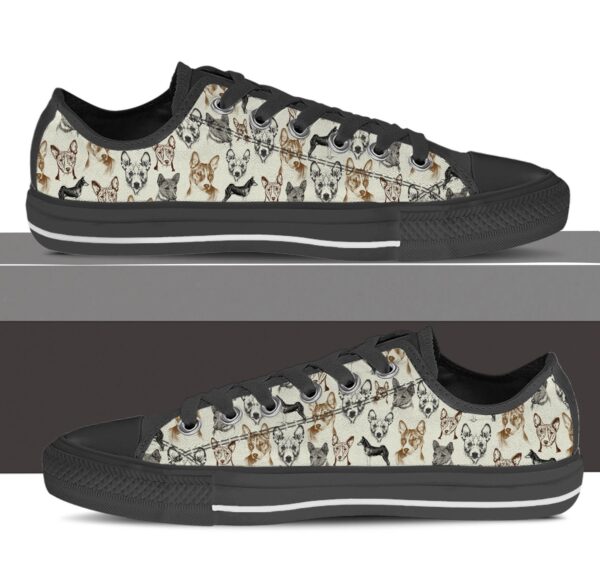 Basenji Low Top Shoes – Low Top Sneaker – Sneaker For Dog Walking