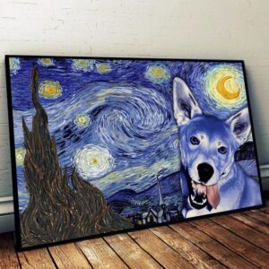 Basenji Poster Matte Canvas Dog Wall Art Prints Canvas Wall Art Decor 2