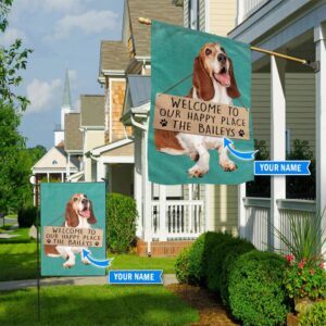Basset Hound-Welcome To Our Happy Place…